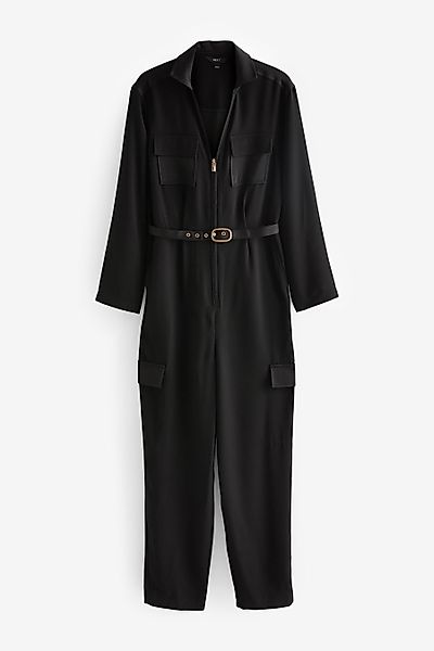 Next Jumpsuit Langärmeliger Utility-Overall, Kurzgröße (1-tlg) günstig online kaufen