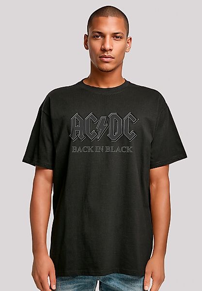 F4NT4STIC T-Shirt "ACDC Back in Black", Premium Qualität günstig online kaufen