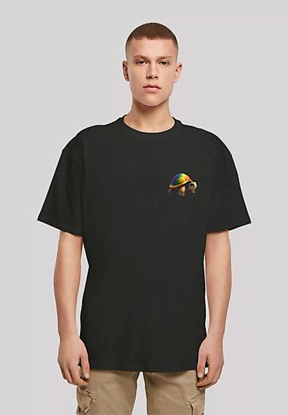 F4NT4STIC T-Shirt Rainbow Turtle OVERSIZE TEE Print günstig online kaufen