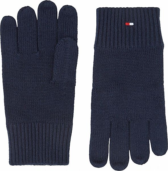 Tommy Hilfiger Strickhandschuhe "ESSENTIALS FLAG GLOVES", mit Logostickerei günstig online kaufen