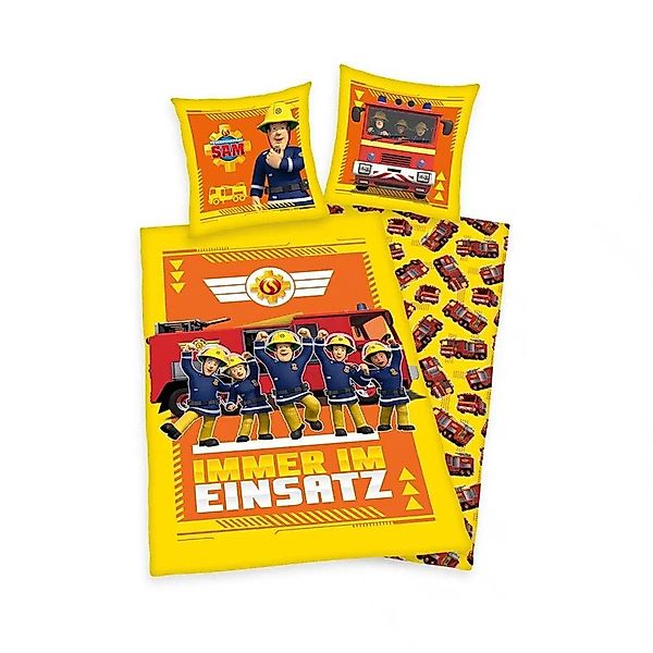 Herding Wendebettwäsche Feuerwehrmann Sam Bettwäsche mit günstig online kaufen
