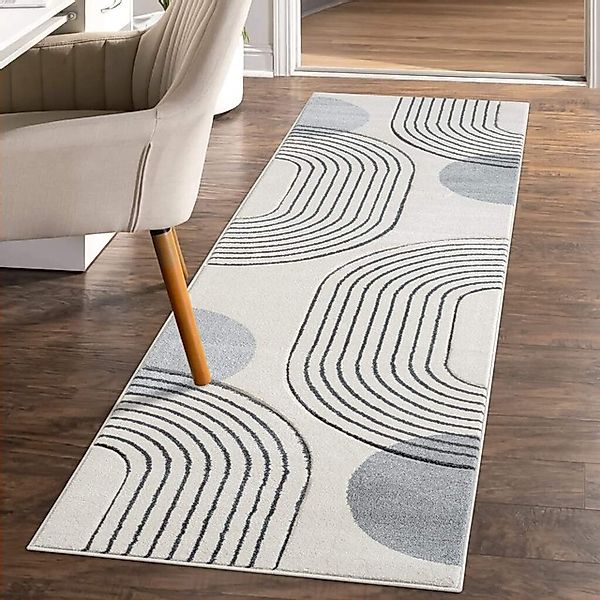 Carpet City Teppich »BONITO 7170«, rechteckig, 11 mm Höhe, Läufer, Flachflo günstig online kaufen