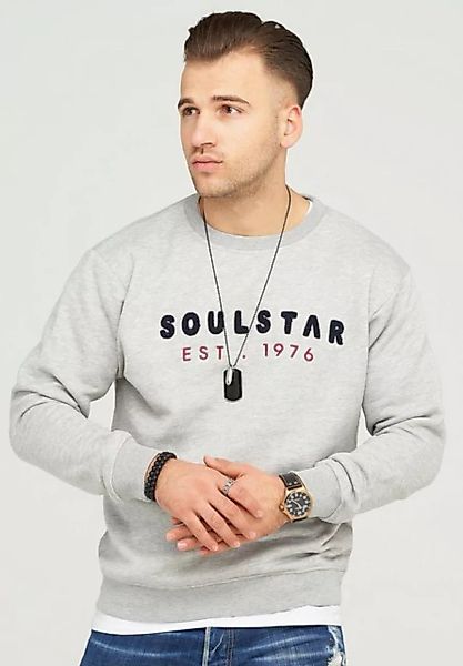 SOULSTAR Sweatshirt SYDNEY mit hochwertiger Bestickung günstig online kaufen