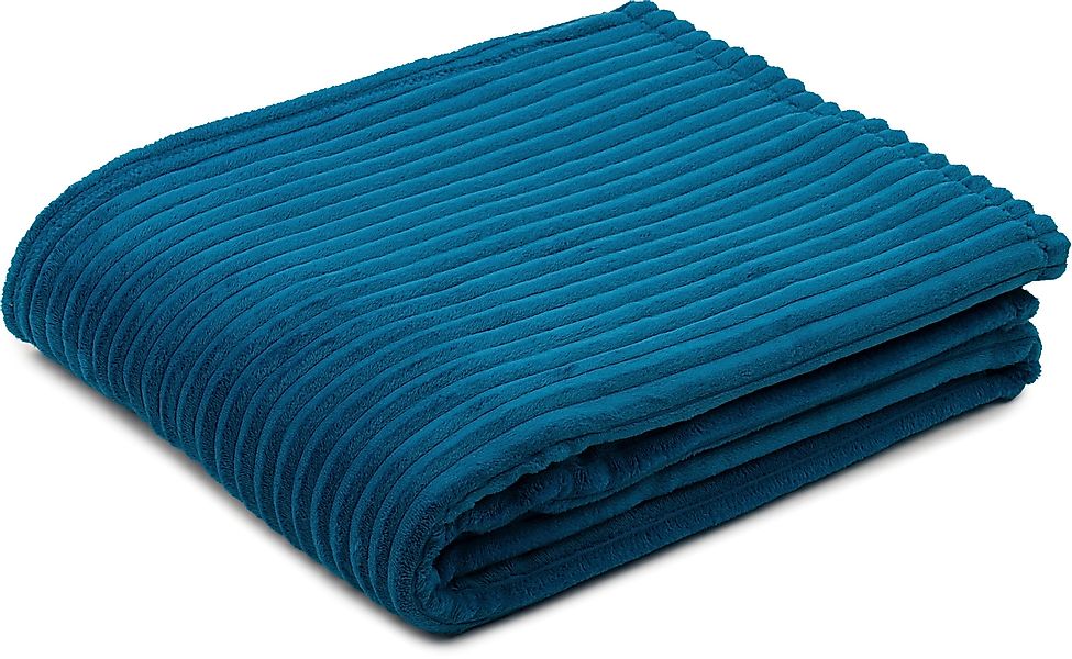 Wohndecke Feincord Kuscheldecke, Gözze, flauschig weich günstig online kaufen