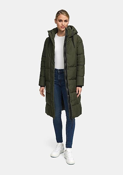 Marikoo Winterjacke "Chumanii" Belüftungsschlitz mit Druckknopfverschluss günstig online kaufen