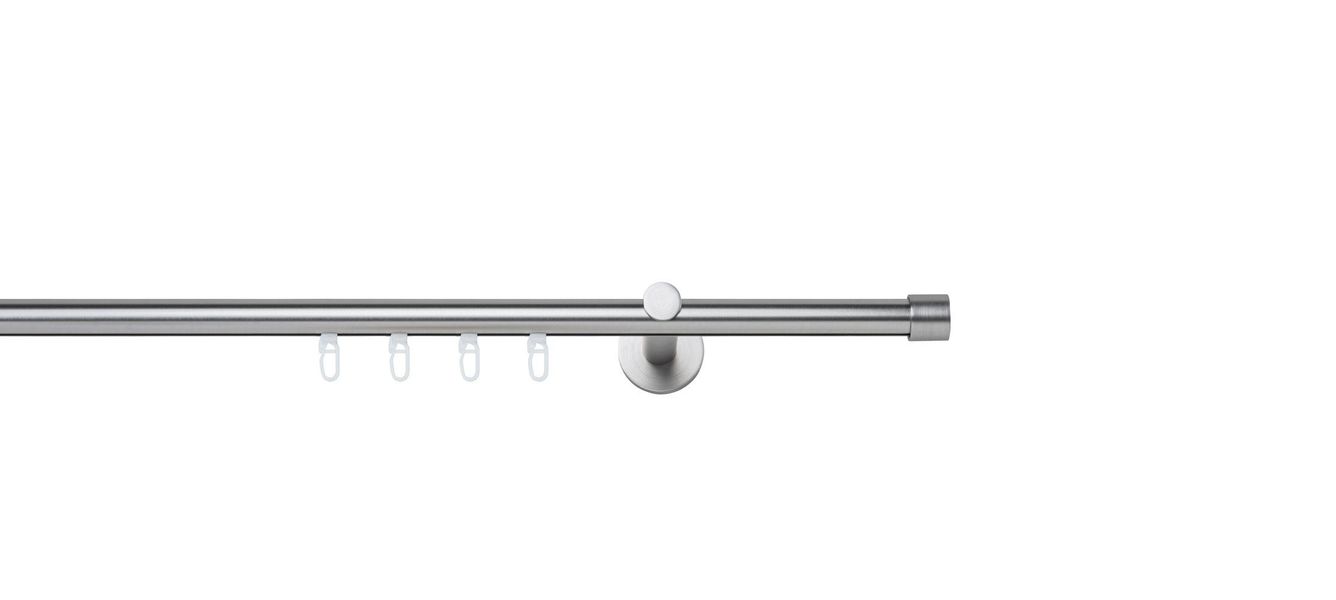 mydeco Gardinenstange "Kappe function Ø 20mm" 1 läufig-läufig Fixmaß günstig online kaufen