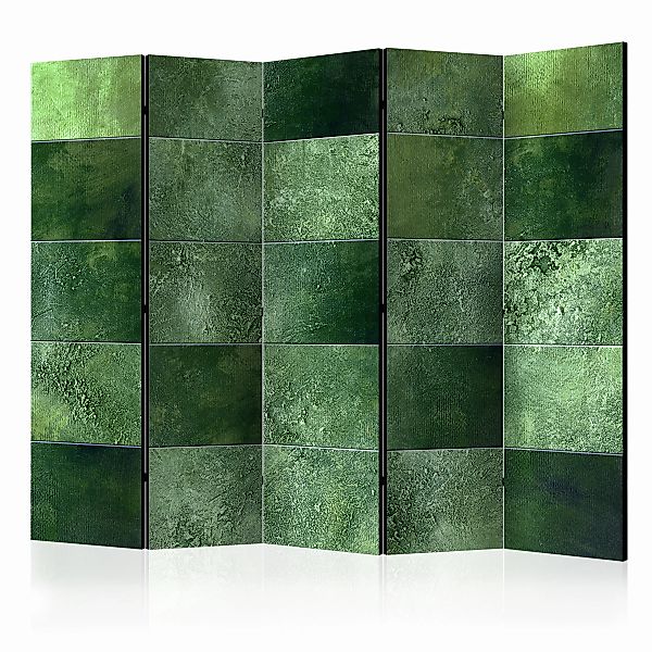 5-teiliges Paravent - Green Puzzle Ii [room Dividers] günstig online kaufen