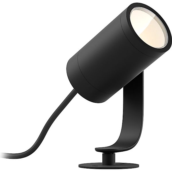 Philips Hue LED-Spot Lily White & Color Ambiance 1-flammig Schwarz Erweiter günstig online kaufen