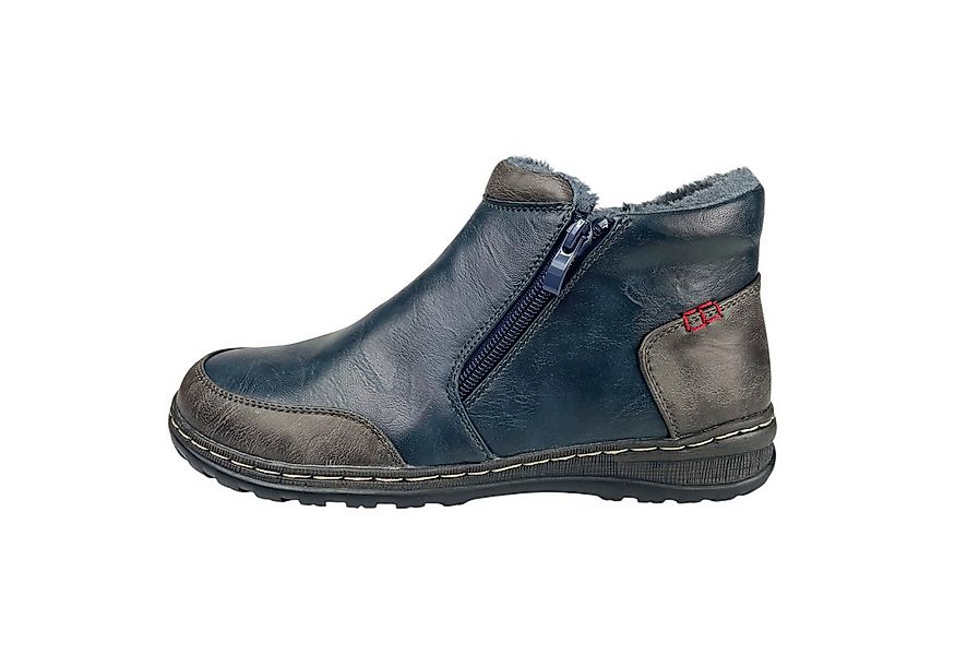 Taschen4life Damen Stiefelette 9680 Stiefelette 2 farbig, warm gefüttert, 2 günstig online kaufen