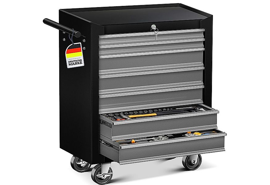 MASKO Werkstattwagen Profi Werkzeugwagen mit 7 Schubladen, abschließbar, ma günstig online kaufen