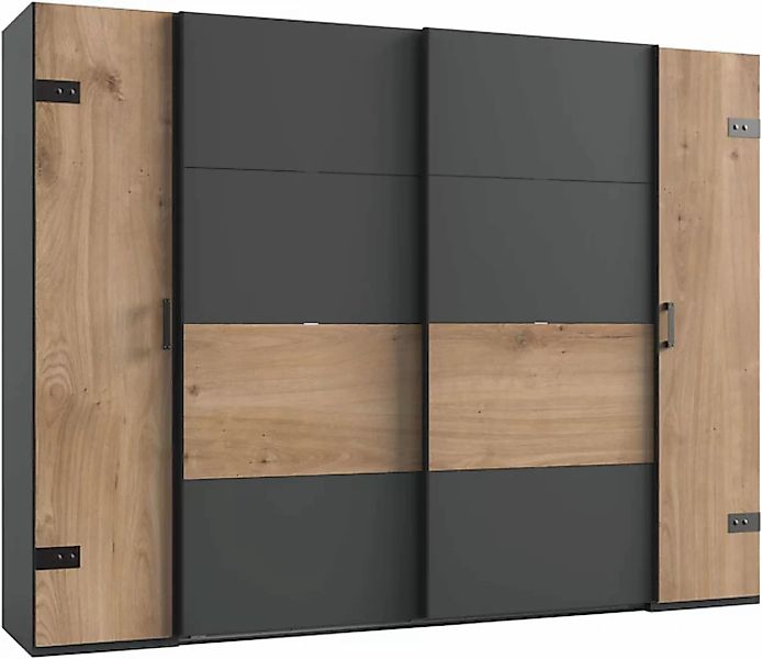 Wimex Kleiderschrank "Stockholm, rustikale Optik im Industrial Design, Made günstig online kaufen