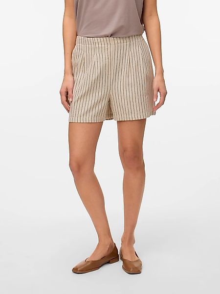Vero Moda Shorts "VMJESMILO HW SHORTS WVN GA NOOS", mit Leinen günstig online kaufen