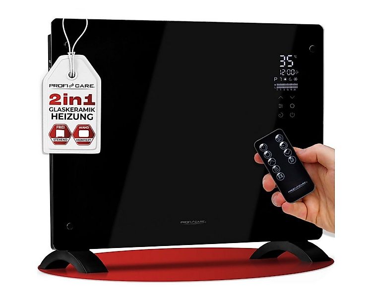 ProfiCare Konvektor PC-GKH 3118, mit Glasfront, einfache Wandmontage, 2 Hei günstig online kaufen
