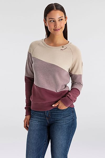 Ragwear Sweater JOHANKA BLOCK Crew Neck günstig online kaufen