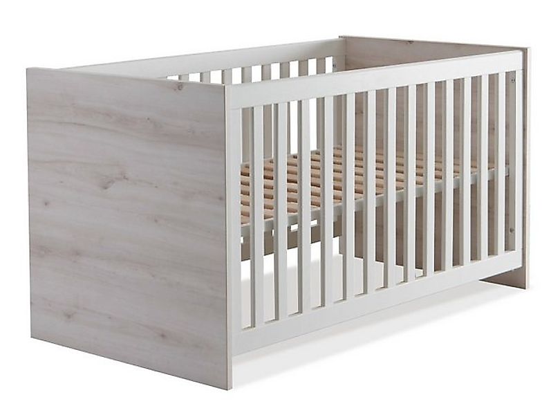 Moebel-Eins Babybett, Lattenrost höhenverstellbar günstig online kaufen