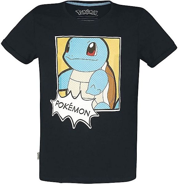 POKÉMON T-Shirt Pokemon T-Shirt Squirtle Pop Schwarz Herren Gr. S M L XL XX günstig online kaufen