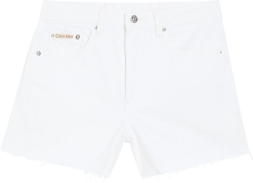 Calvin Klein Jeans Shorts "90s DENIM SHORT" mit Fransensaum günstig online kaufen