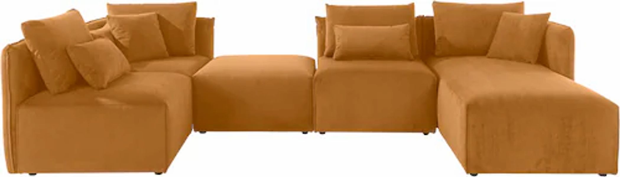 OTTO home Wohnlandschaft »Nöre U-Form« 5 Teile, in vielen Bezugsqualitäten günstig online kaufen