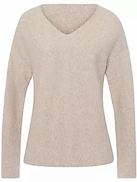 V-Pullover Fadenmeister Berlin beige günstig online kaufen