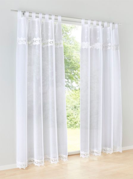 heine home Gardine Schlaufen 1 Stk. tlg. günstig online kaufen