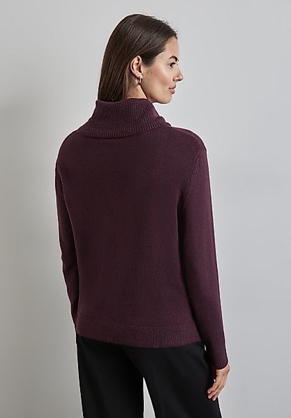 STREET ONE Strickpullover mit Zopfmuster günstig online kaufen