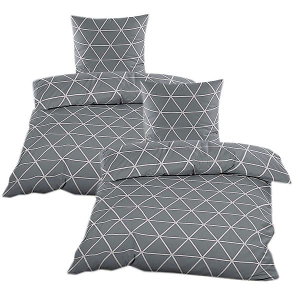 Casa Colori Bettwäsche Biber 135x200 cm günstig online kaufen