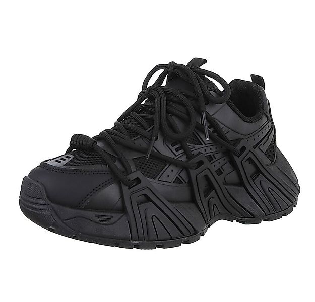 Ital-Design Damen Low-Top Freizeit Sneaker (88828429) Keilabsatz/Wedge Snea günstig online kaufen