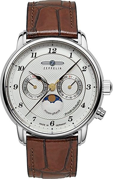 ZEPPELIN Quarzuhr Friedrichshafen Moonphase 8536-1, Armbanduhr, günstig online kaufen