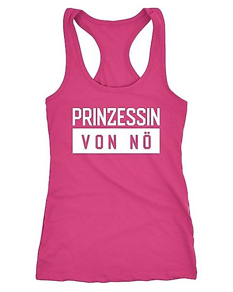 MoonWorks Tanktop Damen Tanktop Prinzessin von nö Spruch Racerback Moonwork günstig online kaufen