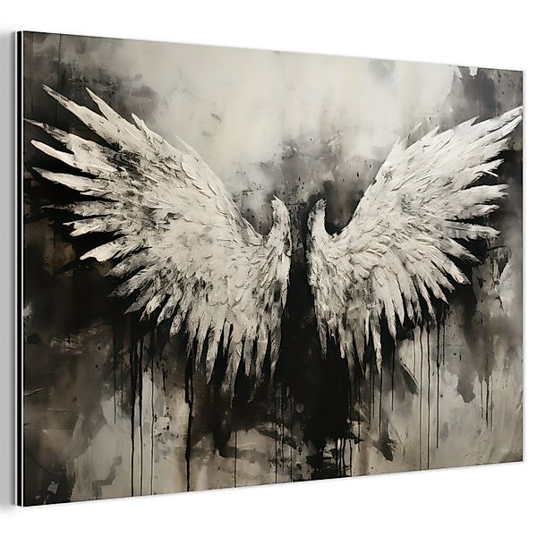 MuchoWow Metallbild Flügel - Engel - günstig online kaufen
