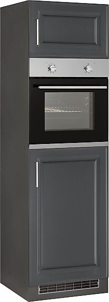 KOCHSTATION Backofen/Kühlumbauschrank "KS-Stockholm" hochwertige MDF-Fronte günstig online kaufen