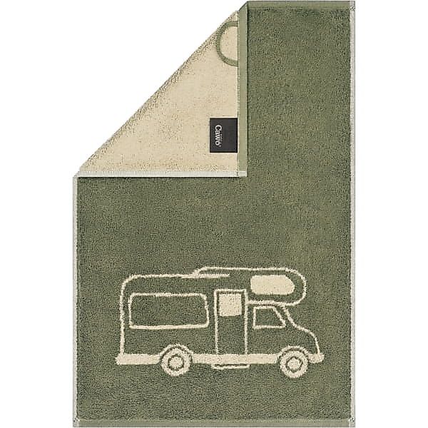 Cawö Gästetücher Postcard Towels Edition 100 - Farbe: Camper - 15 - Gästetu günstig online kaufen