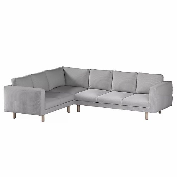 Bezug für Norsborg 5-Sitzer Ecksofa, beige-blau, Norsborg 5-Sitzer Ecksofab günstig online kaufen