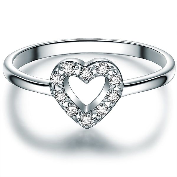 Trilani Silberring silber, mit Zirkonia im günstig online kaufen