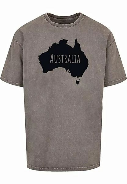 Merchcode T-Shirt Merchcode Herren Australia Acid Washed Heavy Oversize Tee günstig online kaufen