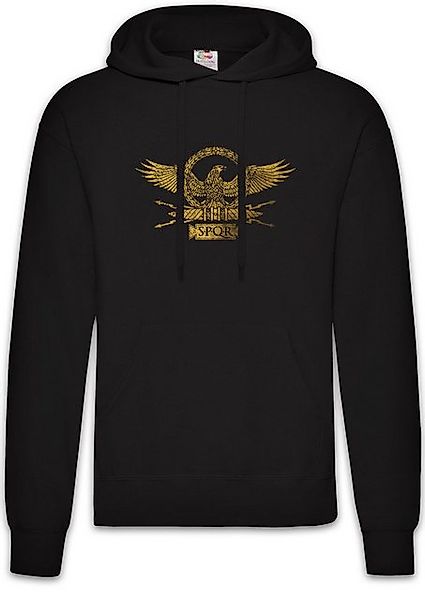 Urban Backwoods Hoodie Römischer Adler Herren Hoodie Roma Rom Cäsar Karte K günstig online kaufen