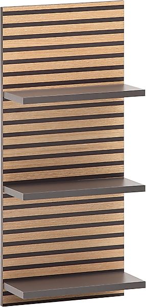 welltime Wandregal "Katta, Breite 30 cm" Drei Ablageböden, Rückwand in Akus günstig online kaufen