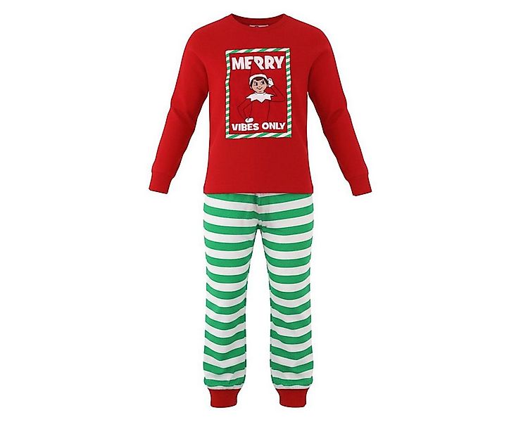 Cerda Pyjama The Elf Erwachsene Pyjama Weihnachten Baumwollmix Zweiteiler L günstig online kaufen