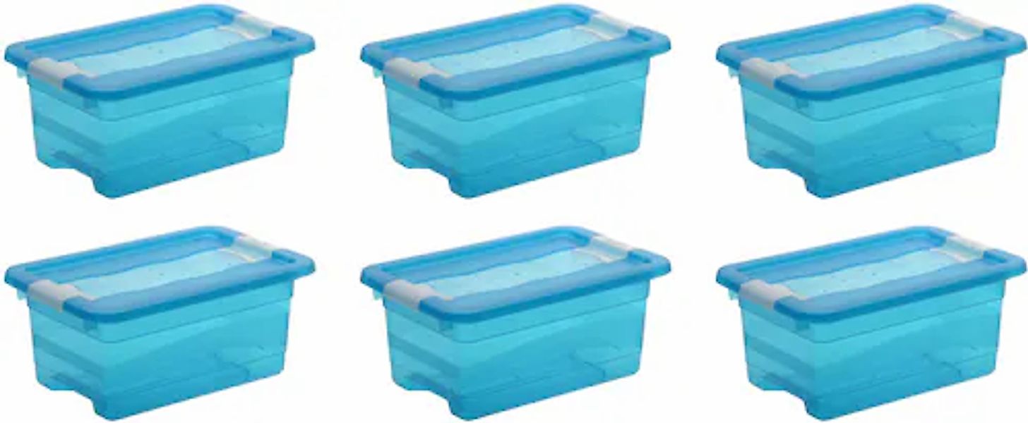 keeeper Aufbewahrungsbox »cornelia«, (Set, 6 St.), mit Deckel, Schiebeversc günstig online kaufen