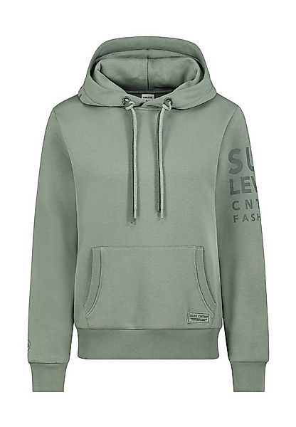 SUBLEVEL Kapuzenpullover Damen Hoodie mit auffälligen Prints auf Ärmel und günstig online kaufen