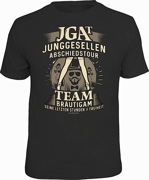 RAHMENLOS® T-Shirt zum Junggesellenabschied für das Bräutigam-Team günstig online kaufen