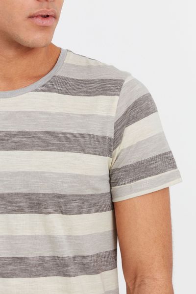 !Solid Rundhalsshirt SDThicco Kurzarmshirt mit Streifen günstig online kaufen