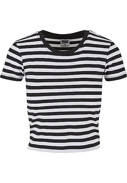 URBAN CLASSICS T-Shirt Urban Classics Damen Ladies Short Striped Tee (1-tlg günstig online kaufen