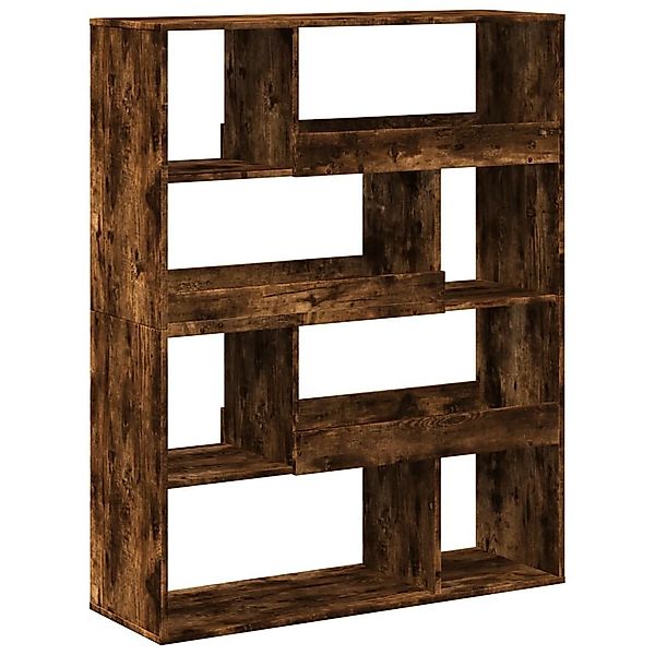 vidaXL Bücherregal Bücherregal Räuchereiche 100x33x125,5 cm günstig online kaufen