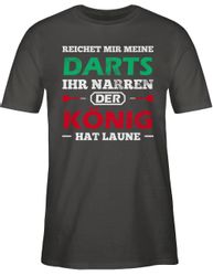 Shirtracer T-Shirt Dart König Spruch I günstig online kaufen