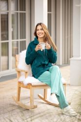 Hajo Fellimitatjacke Damen Homewear Jacke Nicki günstig online kaufen