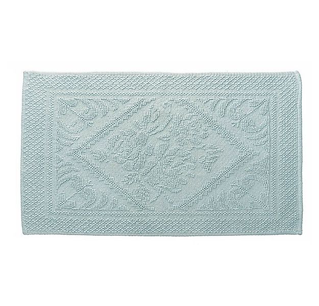 Grafelstein Badematte Badematte LODGE aqua türkis Reliefmuster Strandhaus B günstig online kaufen