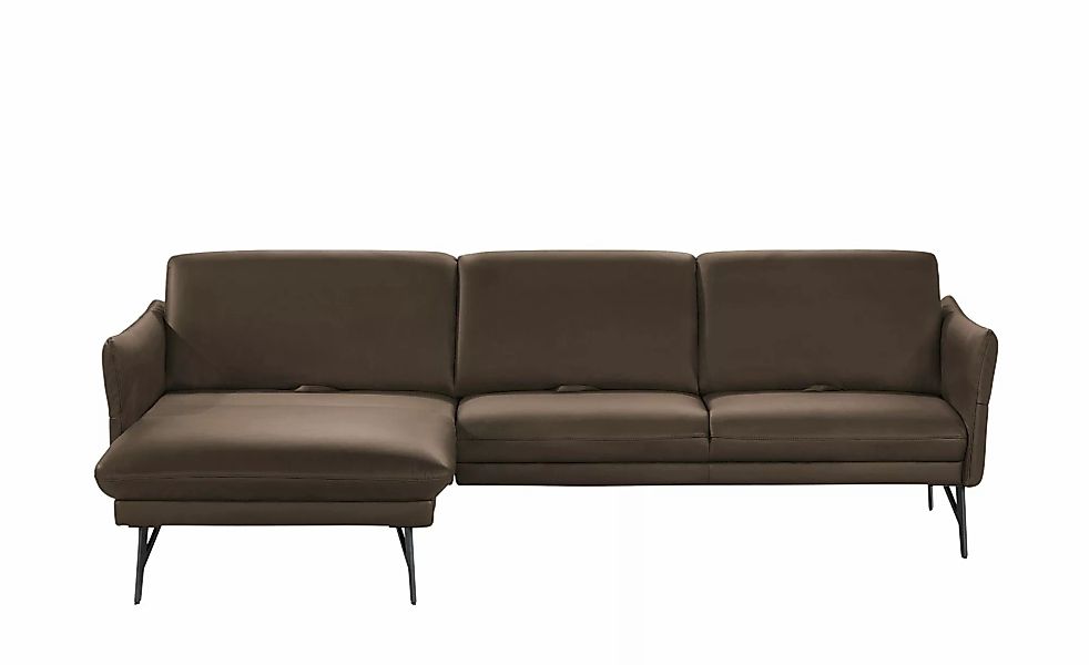 himolla Ecksofa Leder  1928 ¦ braun ¦ Maße (cm): B: 280 H: 83 T: 175.0 Pols günstig online kaufen