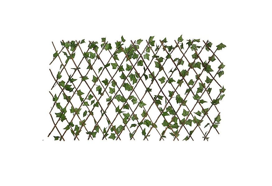 UNUS GARDEN Balkonsichtschutz Rankgitter Weide mit Blättern dunkelgrün (1-S günstig online kaufen