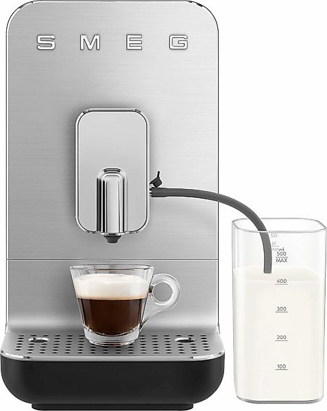 Smeg Kaffeevollautomat "BCC13BLMEU" inkl. Milchbehälter günstig online kaufen